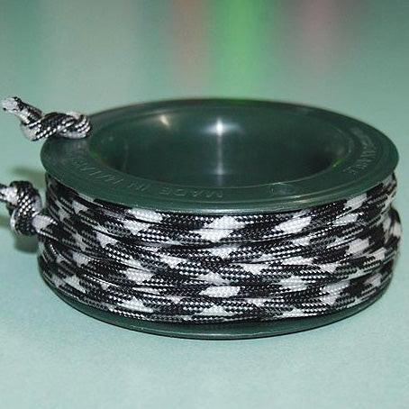 550 PARACORD MINI SPOOL - ZEBRA