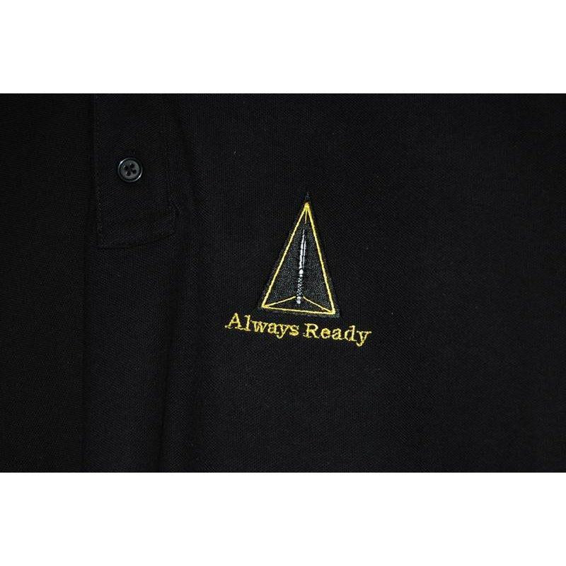 HGS Black Polo T Shirt (ADF) – Cotton or Dry Fit - Image 2