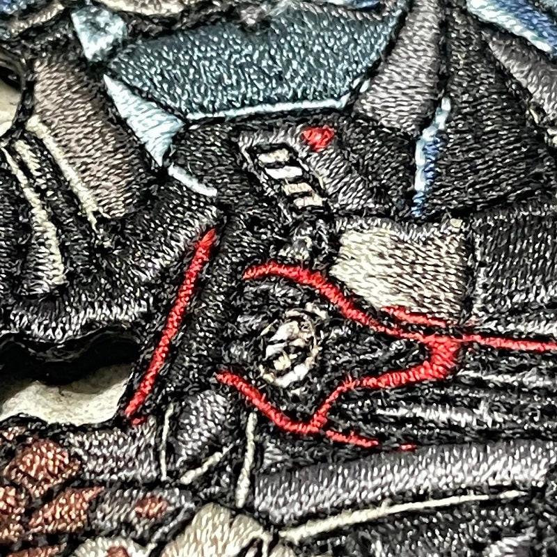 CHAMELEON #117 - EMBROIDERY PATCH - Image 2