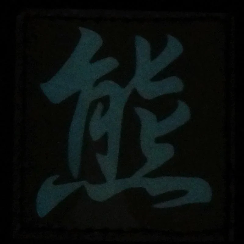 CHINESE SURNAME GLOW IN THE DARK PATCH - XIONG 熊 - Image 5