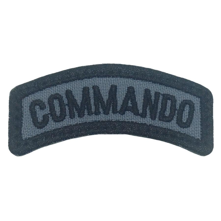 Commando Tab Patch (Grey) 6cm x 2cm