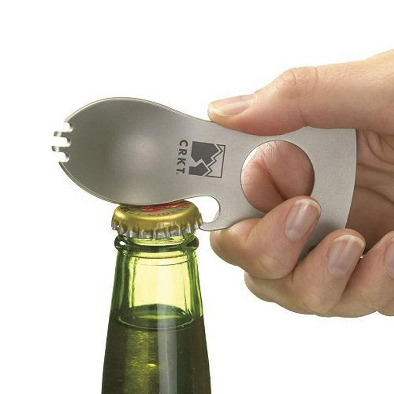 CRKT EAT'N TOOL (BEAD BLAST) - SILVER (9100C) - Image 4
