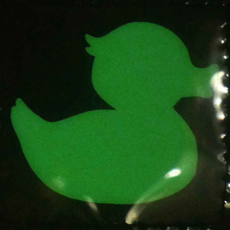 DUCK GITD PATCH - GLOW IN THE DARK - Image 2
