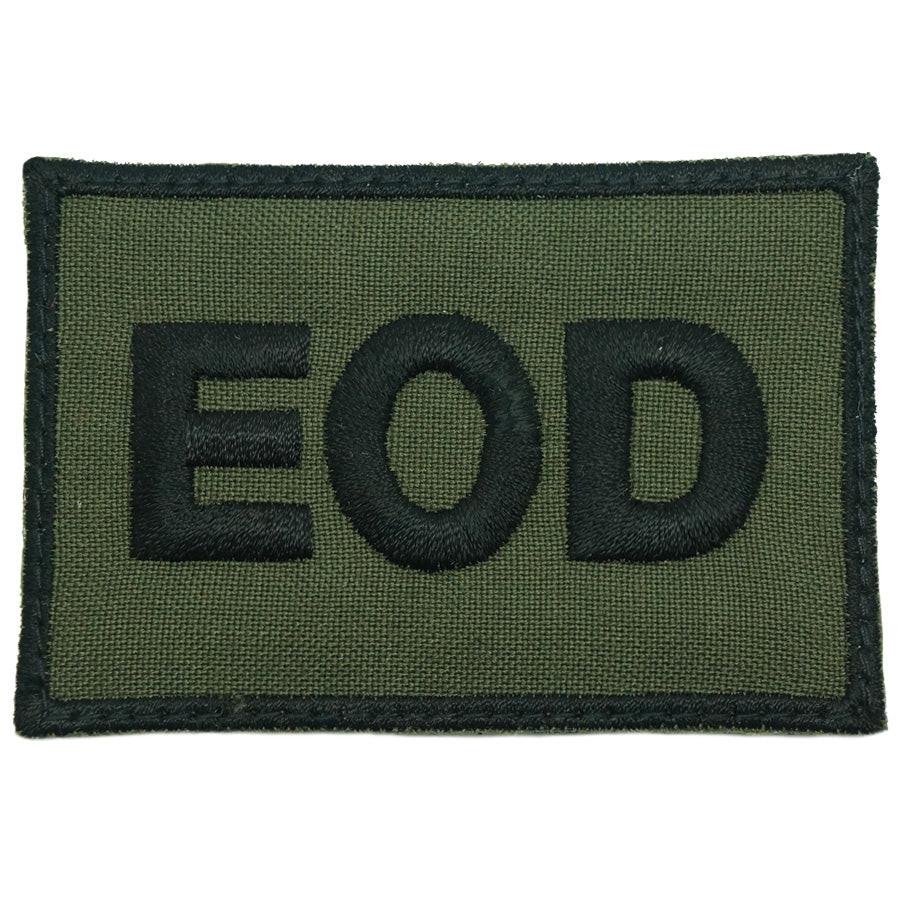 EOD CALL SIGN PATCH - OD GREEN