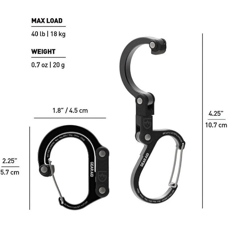 GEAR AID HEROCLIP MINI - STEALTH BLACK - Image 4