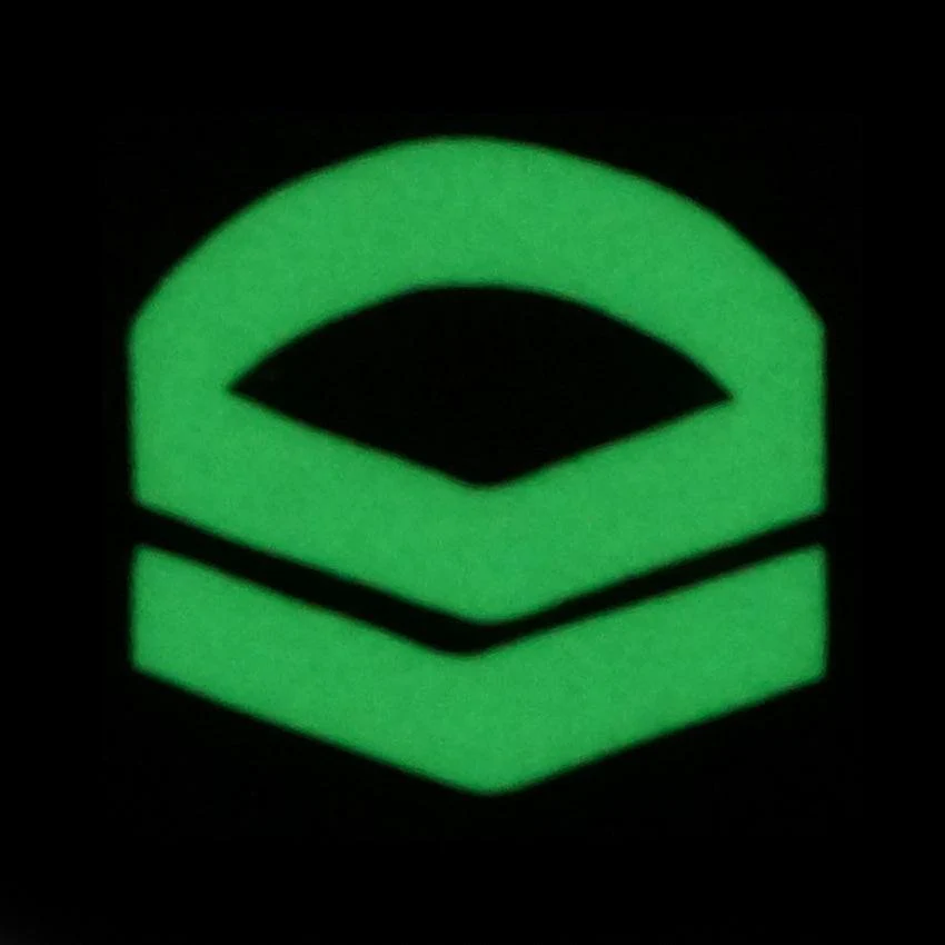 GLOW IN THE DARK RANK PATCH - CORPORAL - Image 2