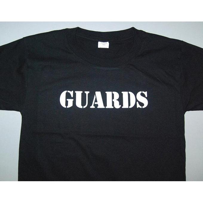 HGS Guards T-Shirt (White Print) – Cotton or Dri-Fit
