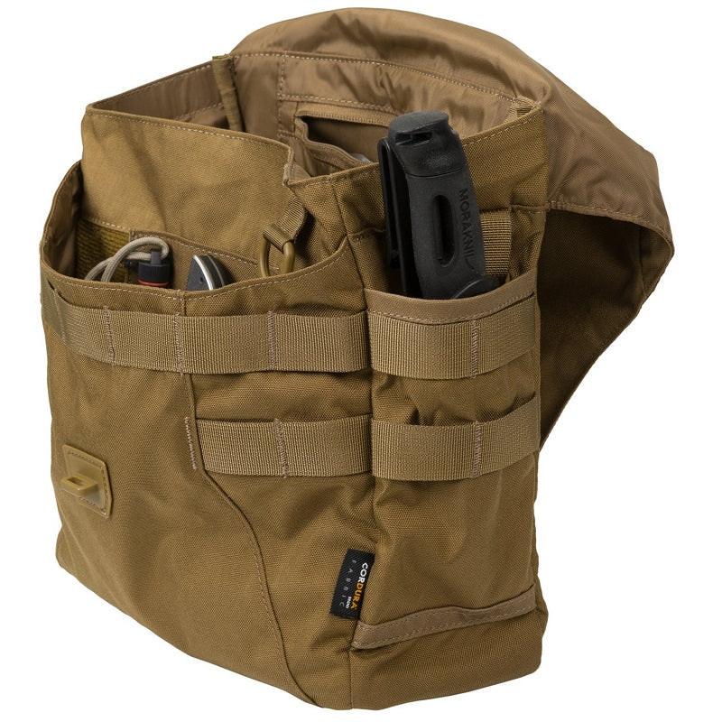 Helikon-Tex Bushcraft Haversack Bag (Cordura) - Earth Brown/Clay A - Image 11