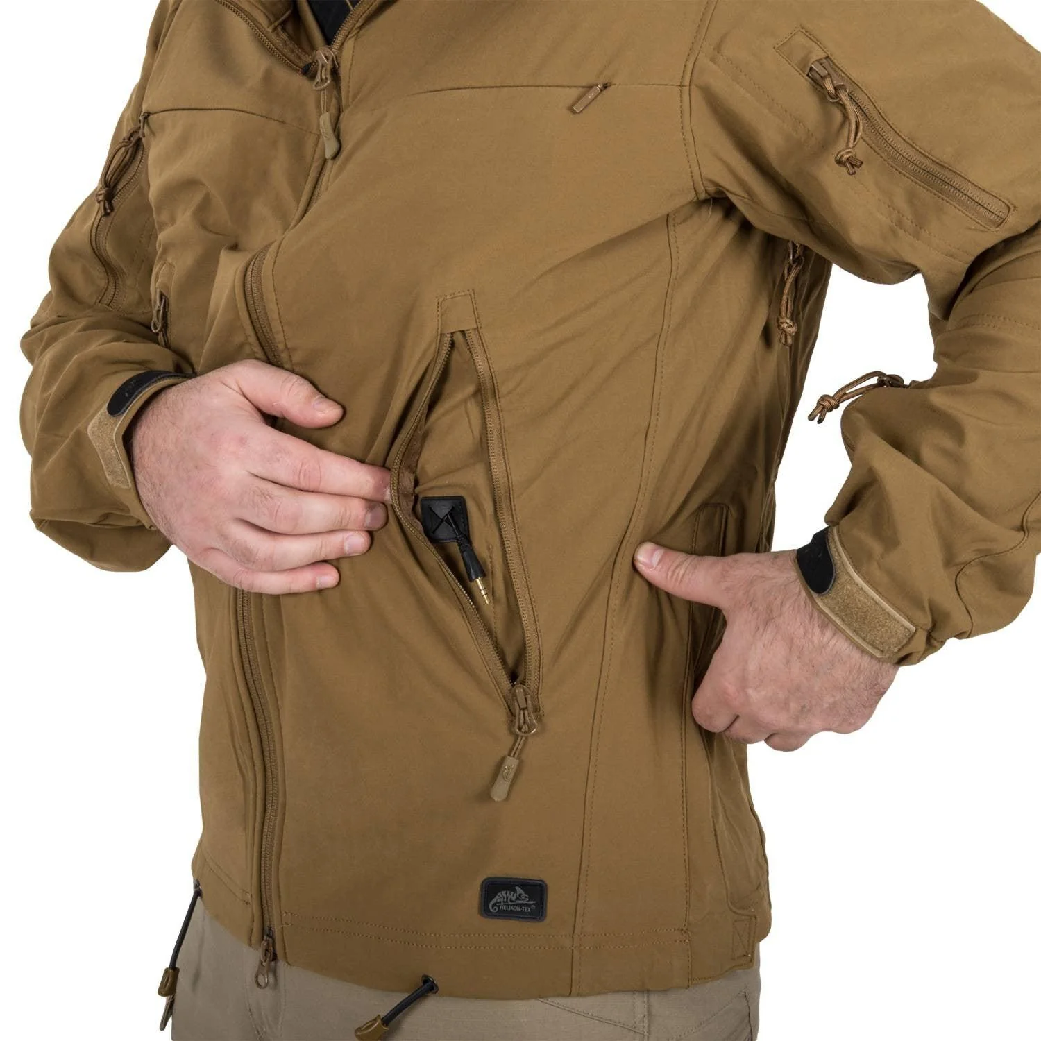HELIKON-TEX COUGAR QSA + HID JACKET - COYOTE - Image 16