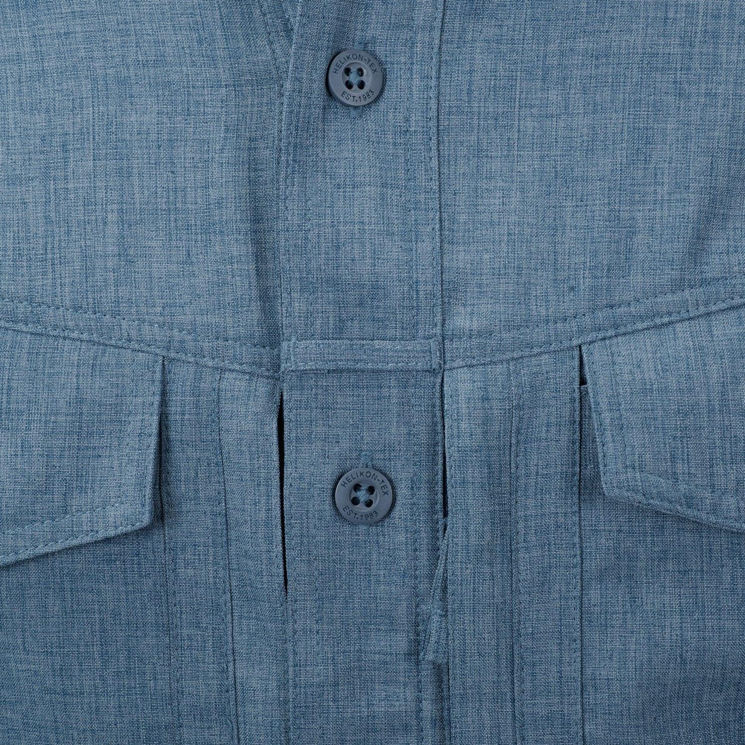 HELIKON-TEX DEFENDER MK2 GENTLEMAN SHIRT - MELANGE LIGHT BLUE - Image 7