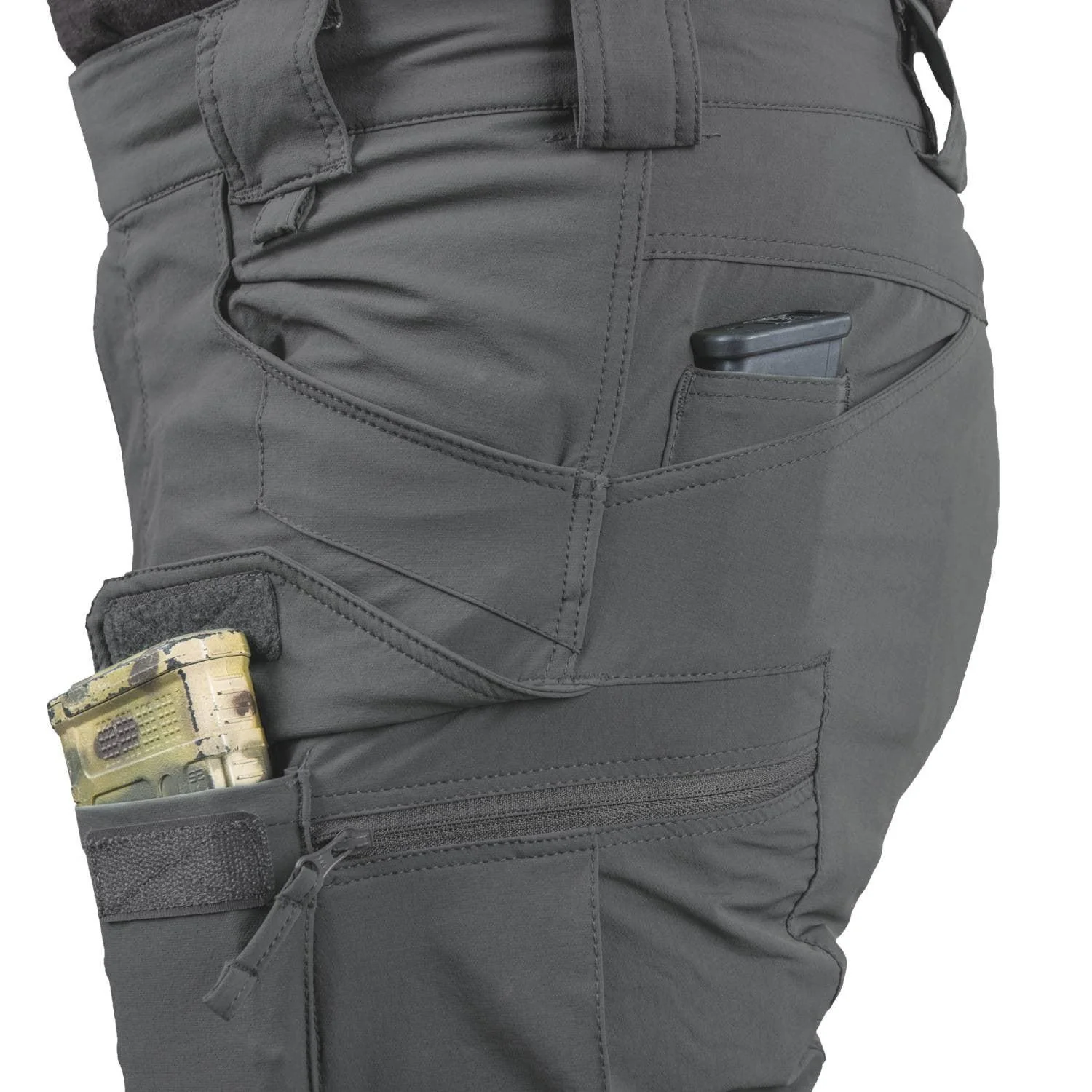 HELIKON-TEX OUTDOOR TACTICAL SHORTS 11" - VERSASTRECTH LITE (BLACK) - Image 8