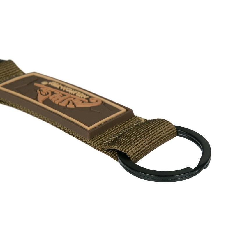 HELIKON-TEX SNAP HOOK KEYCHAIN WITH LOGO - NYLON - COYOTE - Image 2
