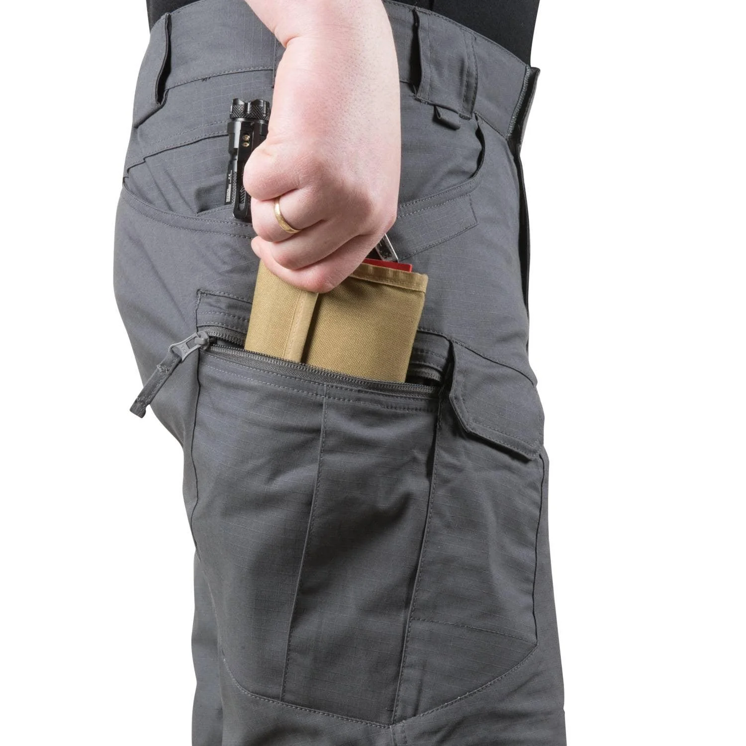 HELIKON-TEX URBAN TACTICAL SHORTS 8.5"- ADAPTIVE GREEN - Image 7