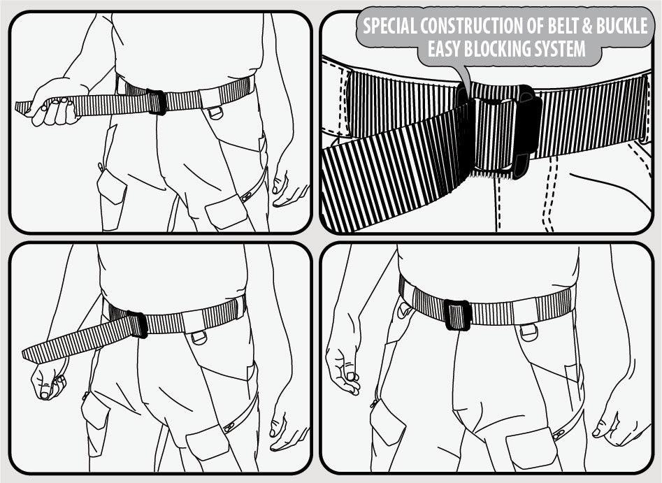 Helikon-Tex Urban Tactical Belt, Non-Metallic Buckle, Airport Friendly - Image 8