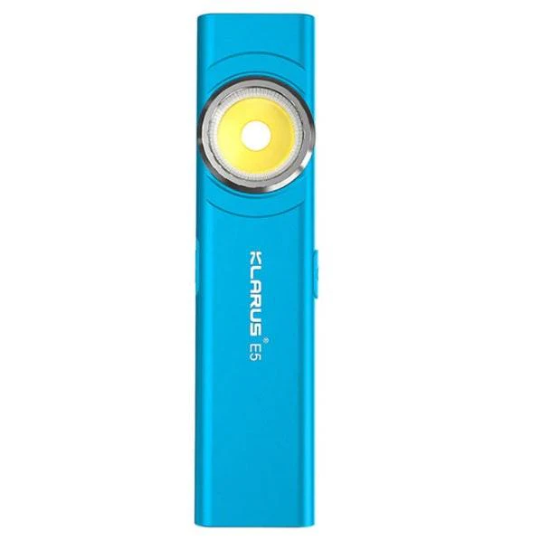 KLARUS E5 USB-C Rechargeable EDC Flashlight (600 Lumens, Magnetic Base) - Image 4