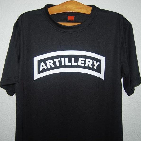 HGS T-SHIRT - ARTILLERY TAB (WHITE PRINT)