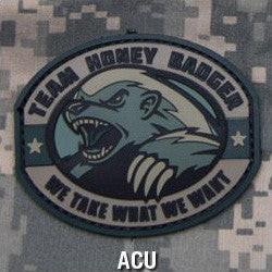 MSM Honey Badger Morale Patch (PVC, ACU)