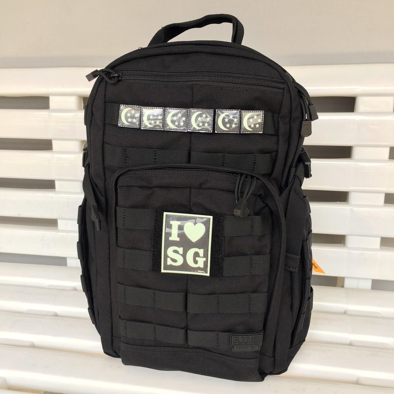 I LOVE SG PATCH - GLOW IN THE DARK - Image 5