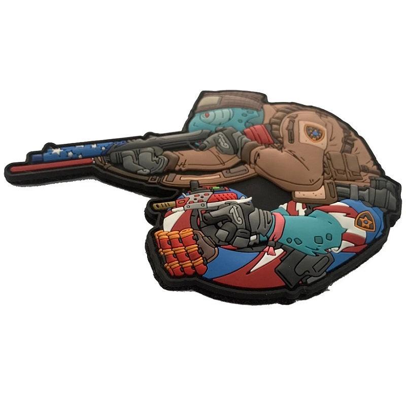 IPSC SHOOTER - PVC PATCH - Image 2