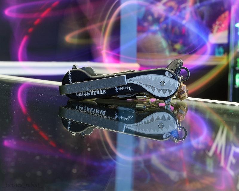 KEYBAR ANODIZED ALUMINUM BOMBER - BLACK - Image 4