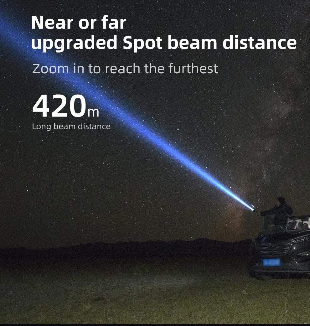 KLARUS ADJUSTABLE ZOOMABLE TACTICAL FLASHLIGHT A2 PRO - 1450 LUMENS (4000MAH 21700 BATTERY INCLUDED) - Image 9
