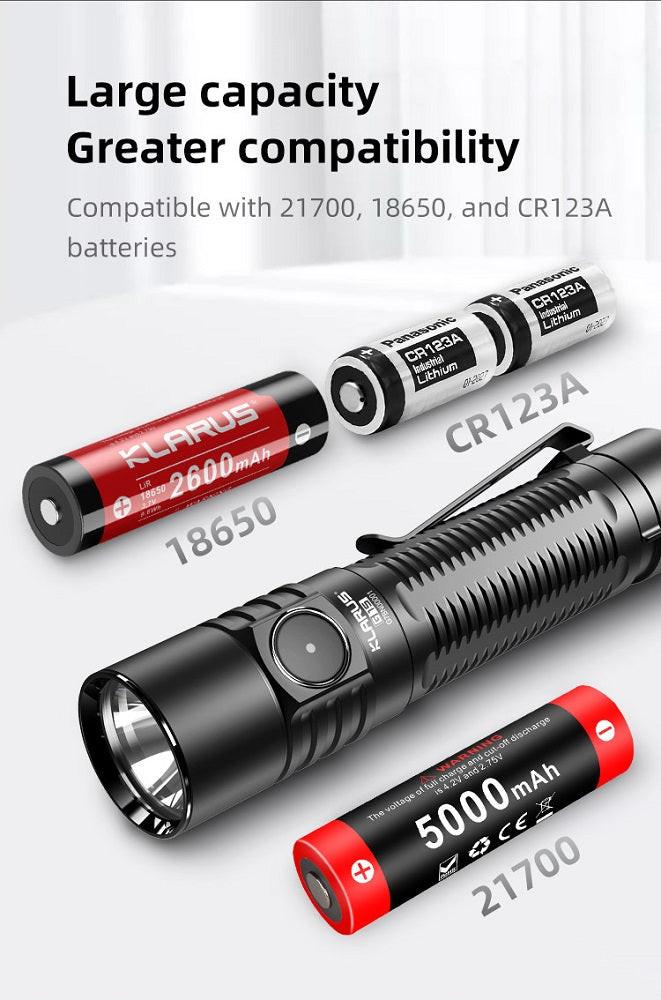 KLARUS G15 V2 USB-C- RECHARGEABLE LED FLASHLIGHT - CREE XHP70.2 (INCLUDES 1 X 21700) - 4200 LUMENS - Image 13
