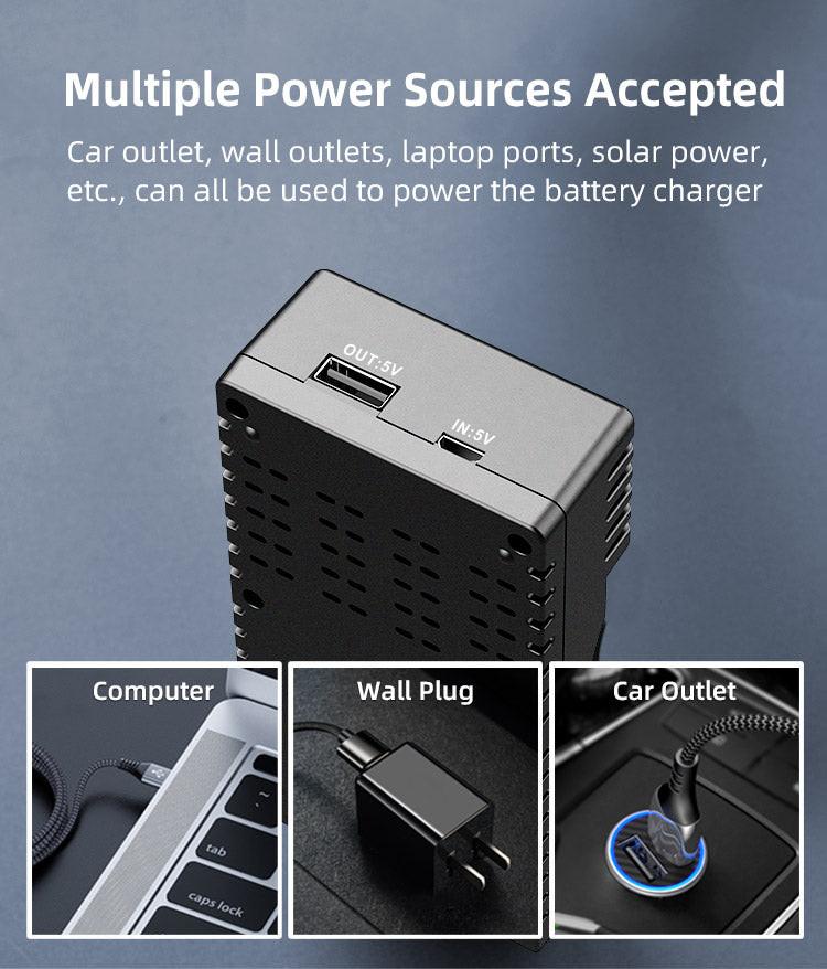 KLARUS K2 COMPACT SUPER HYBRID DUAL-BAY USB SMART CHARGER - Image 12