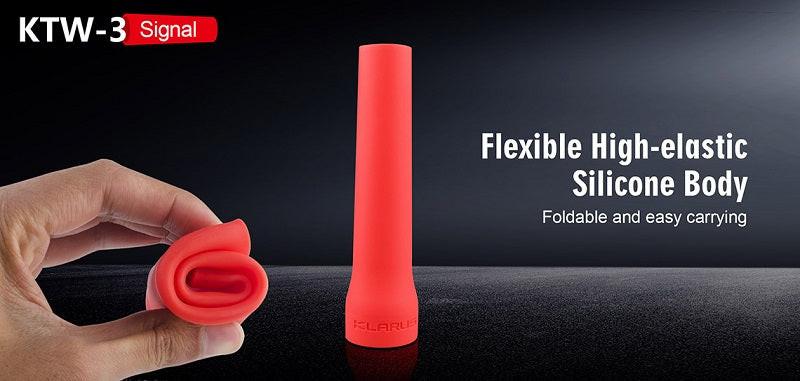 KLARUS KTW-3 RED SILICONE TRAFFIC WANDS (41MM) FOR THE 360X3, XT11X, XT21X - Image 5