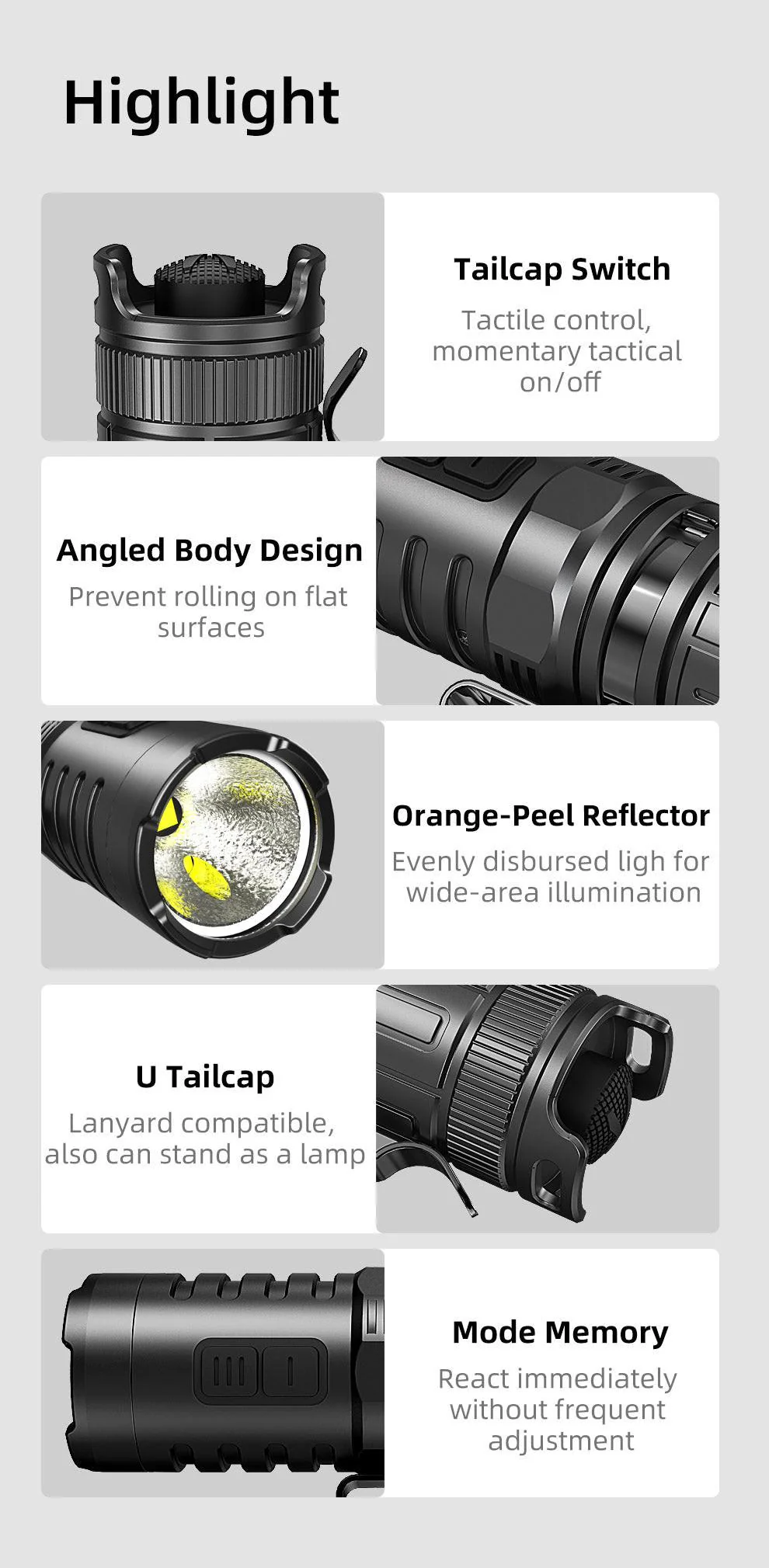 KLARUS TACTICAL HELMET LAMP XT1C PRO - 1000 LUMENS - Image 14