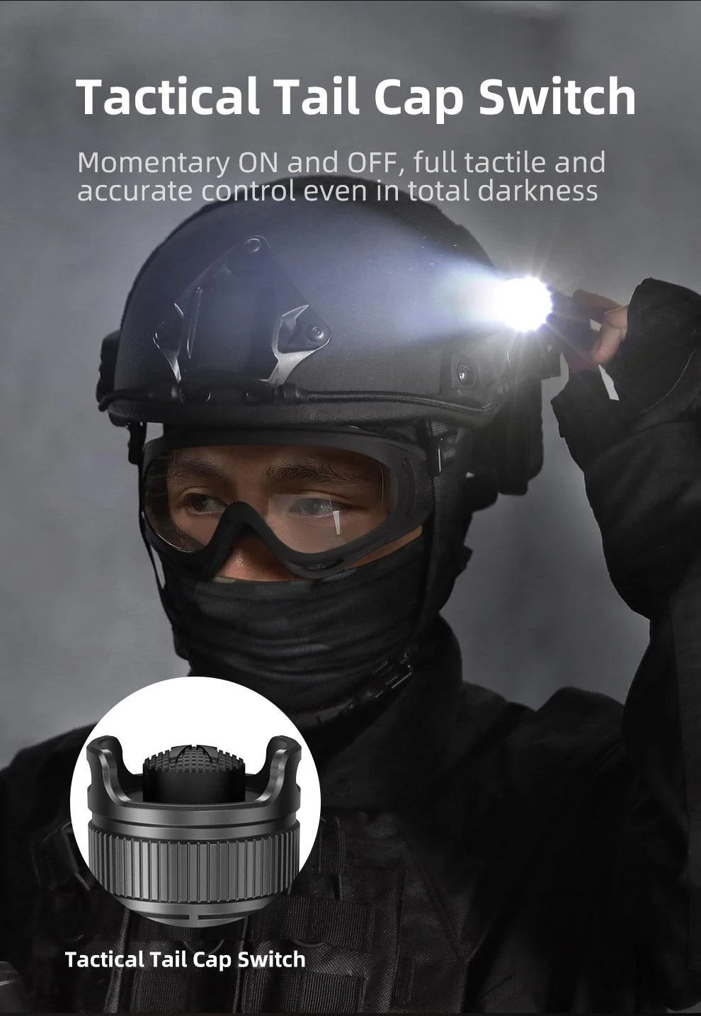 KLARUS TACTICAL HELMET LAMP XT1C PRO - 1000 LUMENS - Image 8