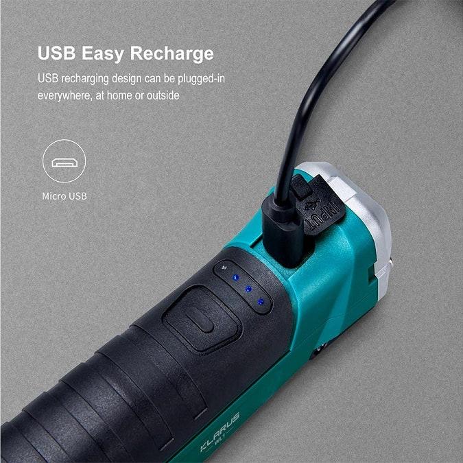 KLARUS WL1 WORK LIGHT - USES BUILT-IN 3.7V 2000MAH LI-ION BATTERY PACK - 550 LUMENS - Image 11