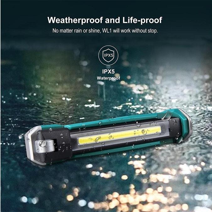 KLARUS WL1 WORK LIGHT - USES BUILT-IN 3.7V 2000MAH LI-ION BATTERY PACK - 550 LUMENS - Image 15