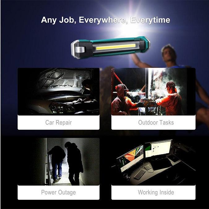 KLARUS WL1 WORK LIGHT - USES BUILT-IN 3.7V 2000MAH LI-ION BATTERY PACK - 550 LUMENS - Image 7