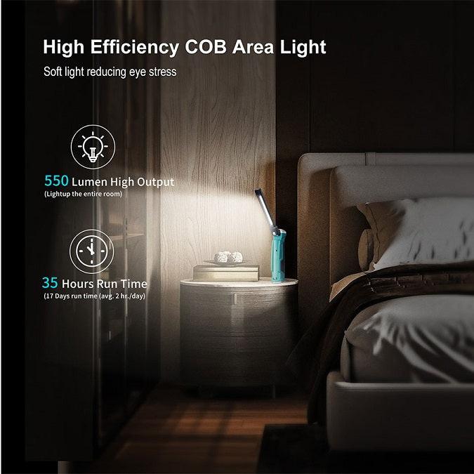 KLARUS WL1 WORK LIGHT - USES BUILT-IN 3.7V 2000MAH LI-ION BATTERY PACK - 550 LUMENS - Image 8