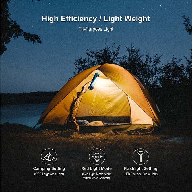 KLARUS WL1 WORK LIGHT - USES BUILT-IN 3.7V 2000MAH LI-ION BATTERY PACK - 550 LUMENS - Image 9