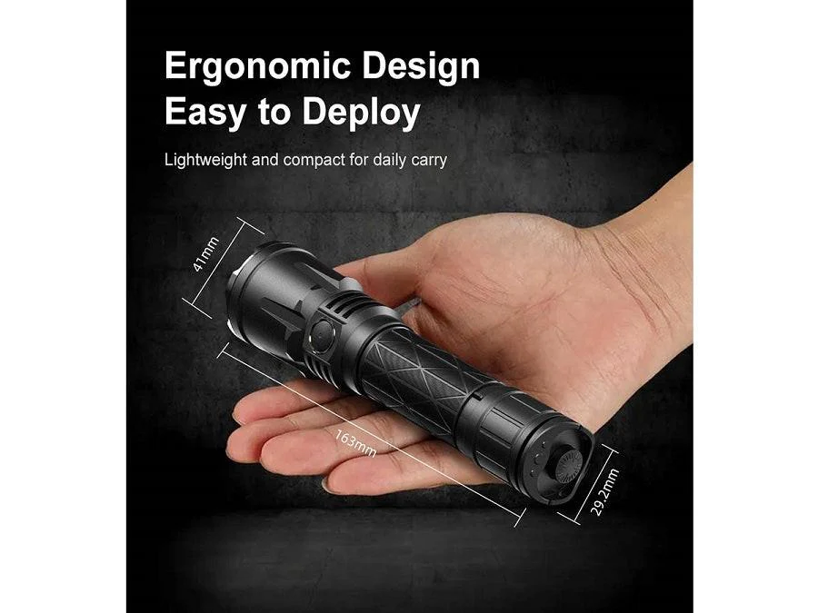 KLARUS XT21X PRO RECHARGEABLE LED FLASHLIGHT - CREE XHP70.2 - 4400 LUMENS - INCLUDES 1 X 21700 - Image 11