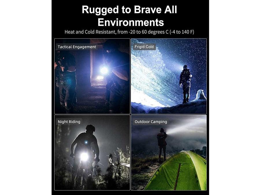 KLARUS XT21X PRO RECHARGEABLE LED FLASHLIGHT - CREE XHP70.2 - 4400 LUMENS - INCLUDES 1 X 21700 - Image 18