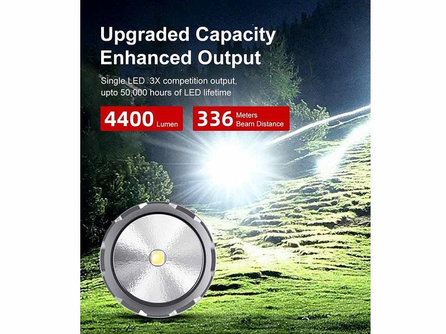 KLARUS XT21X PRO RECHARGEABLE LED FLASHLIGHT - CREE XHP70.2 - 4400 LUMENS - INCLUDES 1 X 21700 - Image 8