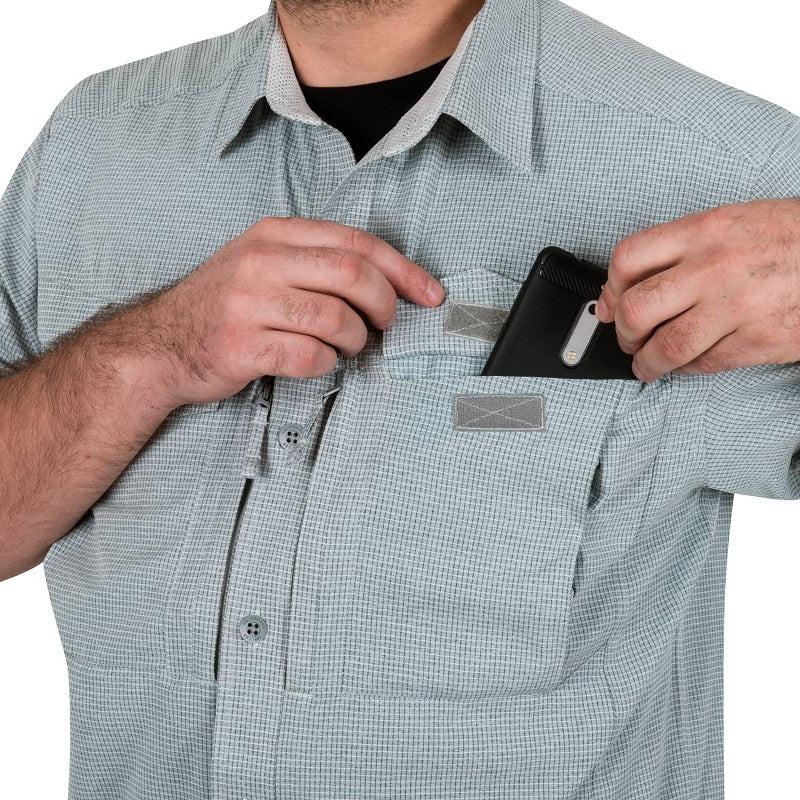 Helikon-Tex Defender Mk2 Ultralight Short Sleeve Tactical Shirt (Light Blue) - Image 8