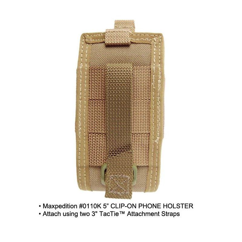 MAXPEDITION 5" CLIP ON PHONE HOLSTER - OD GREEN - Image 4