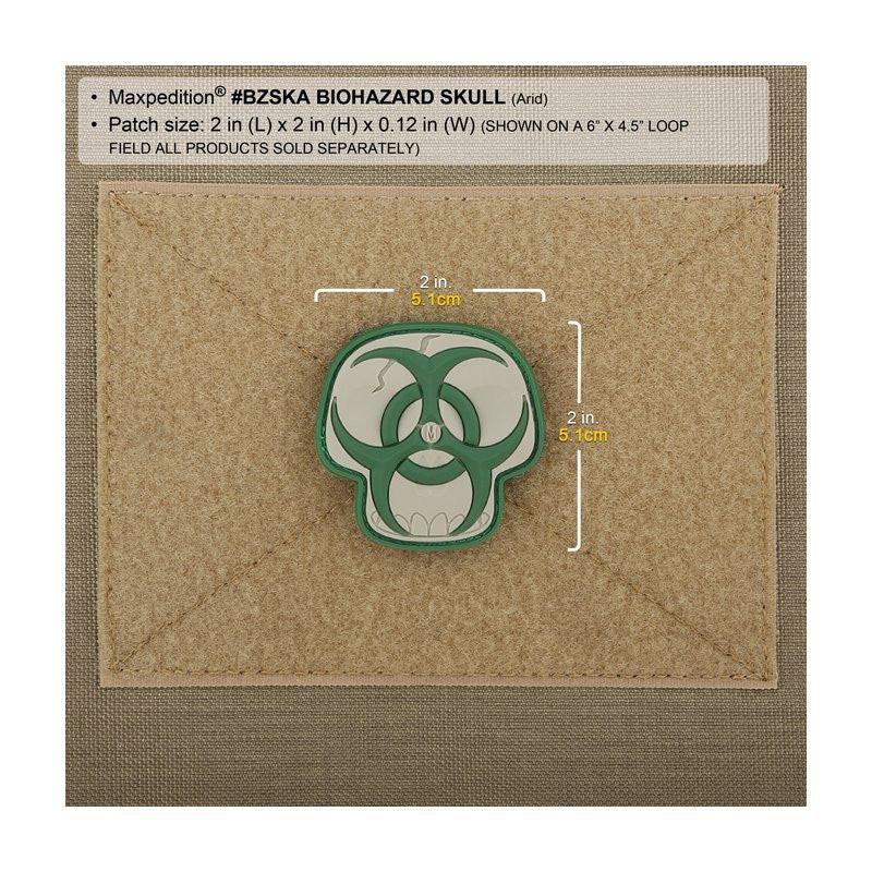MAXPEDITION BIOHAZARD SKULL PATCH - ARID - Image 3