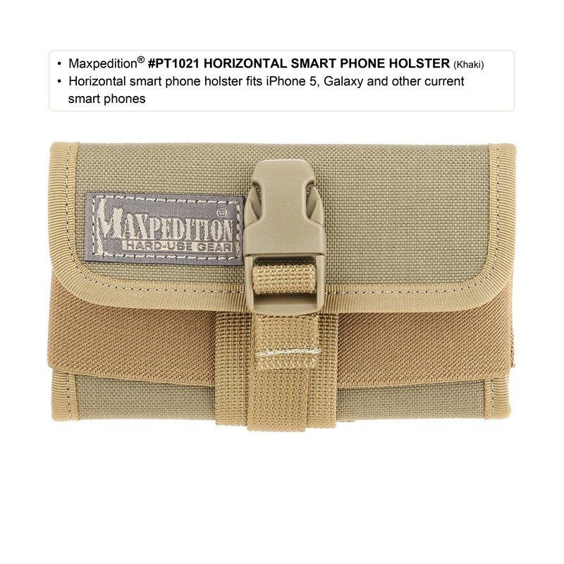 MAXPEDITION HORIZONTAL SMART PHONE HOLSTER - KHAKI - Image 2