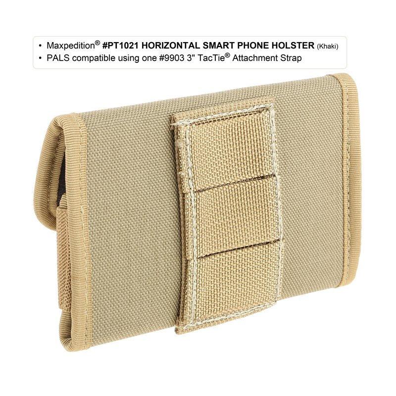 MAXPEDITION HORIZONTAL SMART PHONE HOLSTER - KHAKI - Image 4