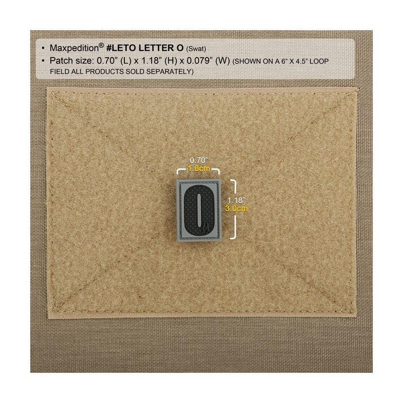 MAXPEDITION LETTER O PATCH - ARID - Image 3
