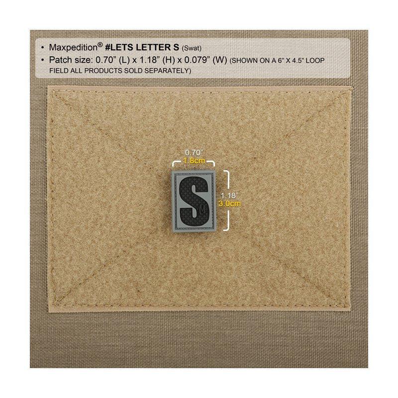 MAXPEDITION LETTER S PATCH - ARID - Image 3