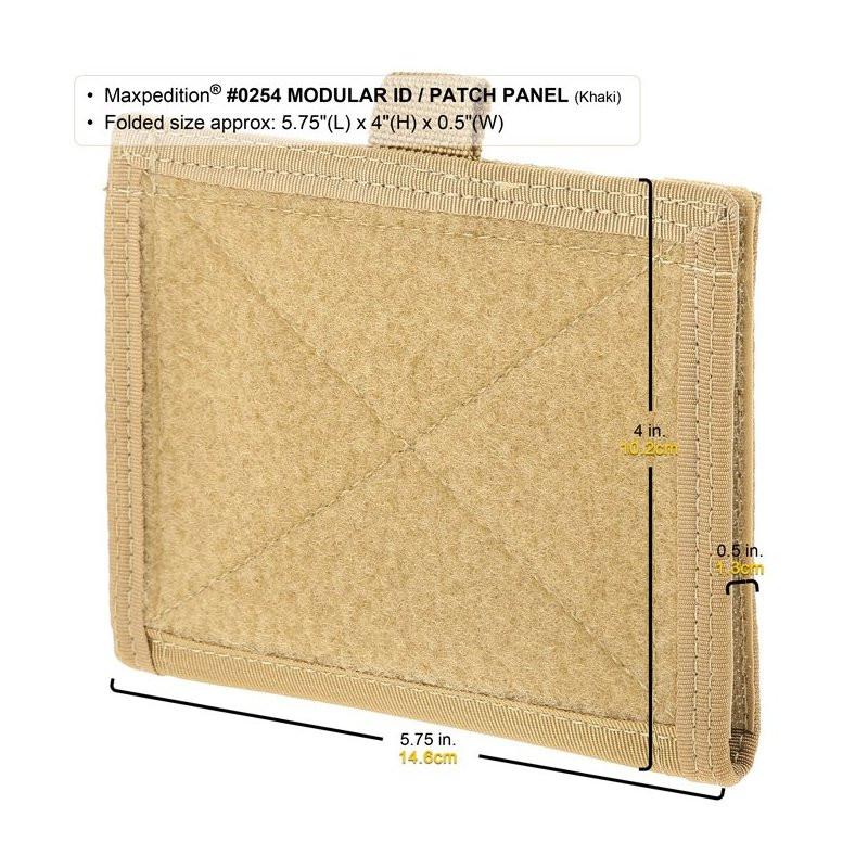 MAXPEDITION MODULAR ID/PATCH PANEL - KHAKI - Image 3