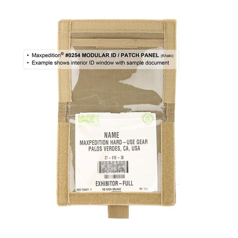 MAXPEDITION MODULAR ID/PATCH PANEL - KHAKI - Image 7