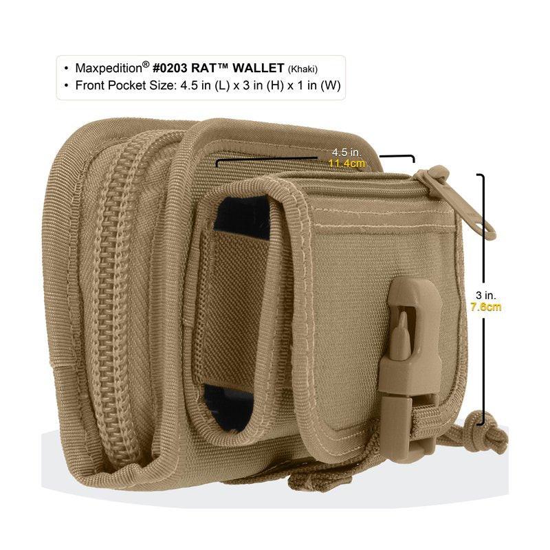 MAXPEDITION RAT WALLET - KHAKI - Image 3