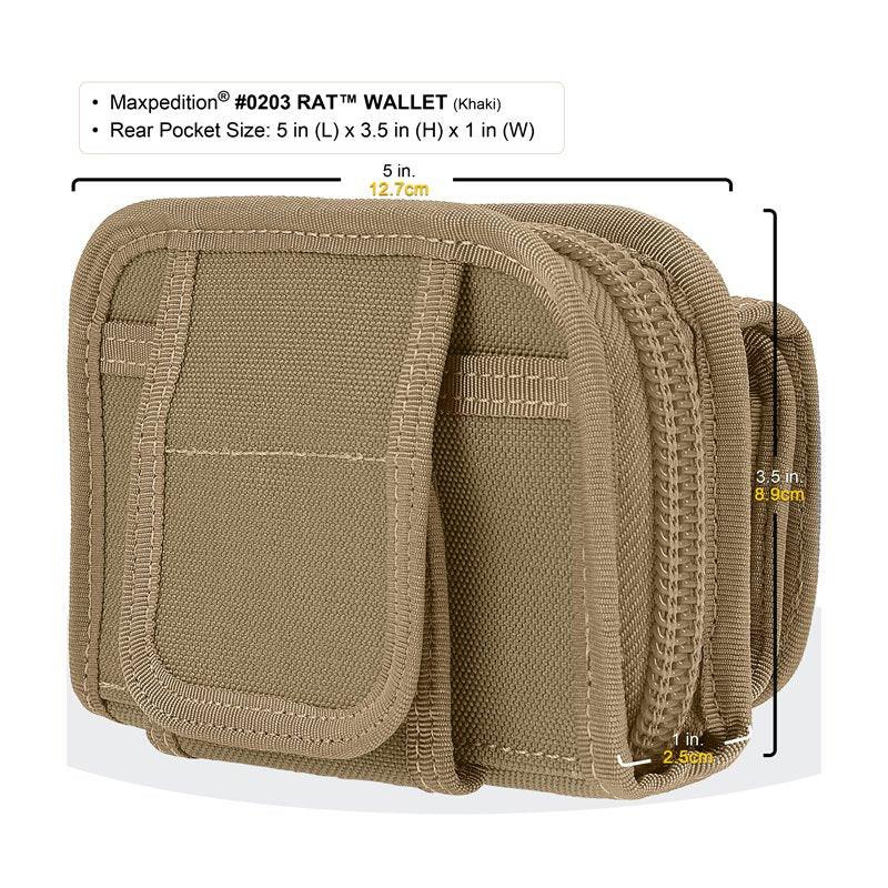 MAXPEDITION RAT WALLET - KHAKI - Image 4