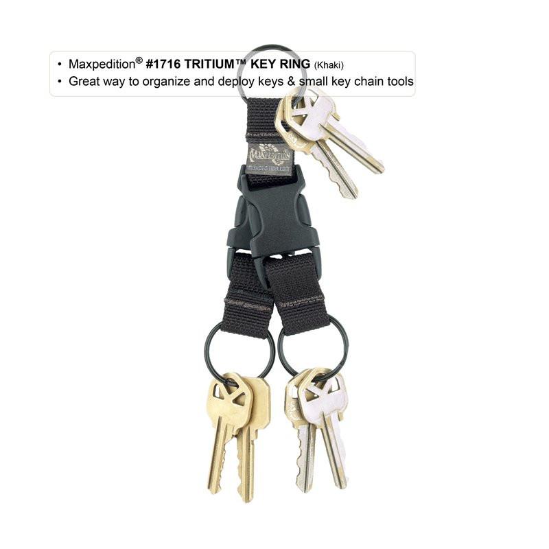 MAXPEDITION TRITIUM KEY RING - BLACK - Image 7